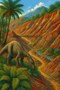 Prehistoric canyon  (Digital Download)